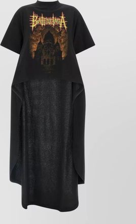 Balenciaga sacr&eacute; coeur graphic crew neck t shirt