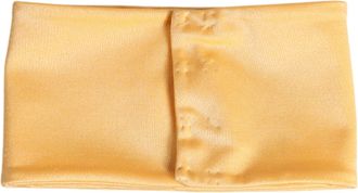 Dolce & Gabbana Yellow Nylon Stretch Women Neck Warmer Womens Scarf