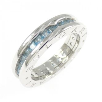 Bulgari White Gold White Gold (18K) Band Ring (Pre-Owned)