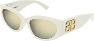 Balenciaga BB0324SK Asian Fit 009 Womens Sunglasses Size 55