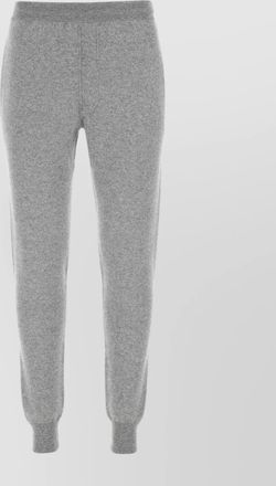 Prada cashmere blend joggers embroidered detail