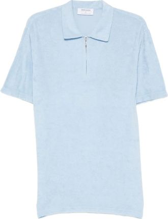Gran Sasso cotton polo shirt - Blue