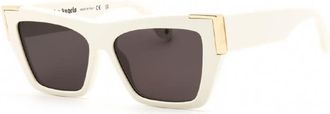 Palm Angels Ladies Black Cat Eye Sunglasses PERI099HOLLYWOOD 0107