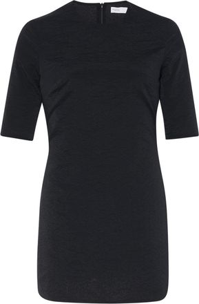 Rosetta Getty crew-neck T-shirt minidress - women - Polyamide/Elastane - 6 - Black