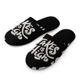 Generic Stakes Is High Mens House Slippers Slip Indoor Slipper On Shoes Warm Outdoor
