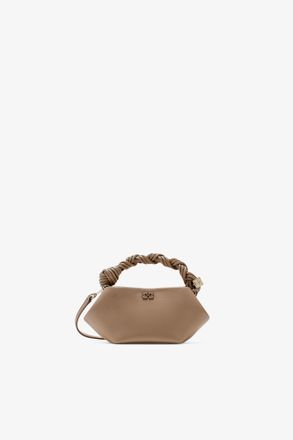 Ganni Coca Mocha Mini Bou Bag in Brown