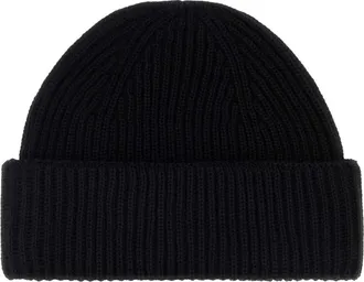 Maison Kitsun&eacute; FOX Beanie - Black