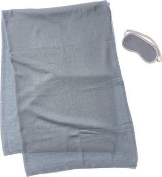 Sofiacashmere Cashmere-Blend Colorblock Travel Set