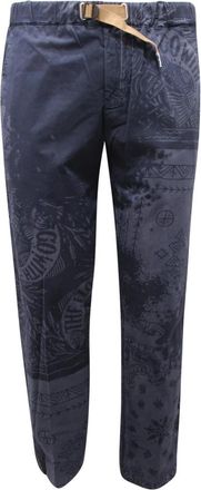 White Sand Greg broek in trendy stijl - Heren - Slim Fit Broeken - Blauw - XS - Broeken