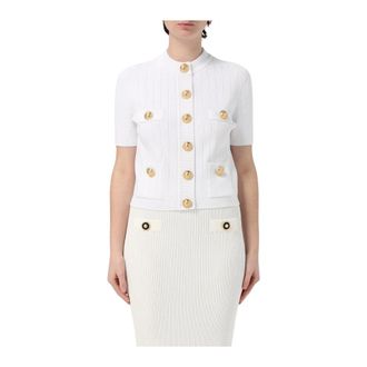 Balmain Mujer, Jerseys, Blanco, Talla: S