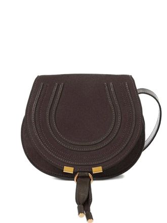 Chloé Marcie leather mini bag - women - Calf Leather - One Size - Brown