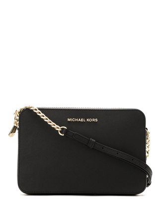 Michael Michael Kors Jet Set crossbody bag - Zwart