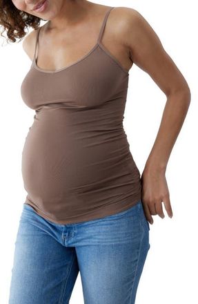 Ingrid & Isabel Seamless Maternity Camisole in Taupe at Nordstrom, Size X-Small/small
