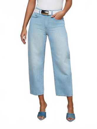 L'agence Mallis Bow-Leg Jeans In Brea