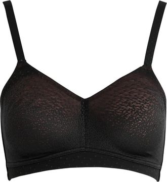 Wacoal Reggiseno a pois - Nero