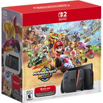 Nintendo Switch 2 and Mario Kart World Bundle with Online