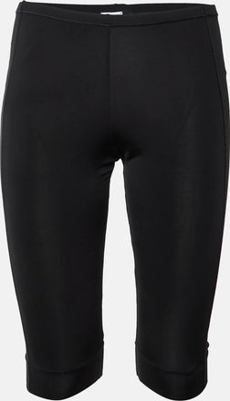 Ganni Ganni Black Jersey Shaper Shorts