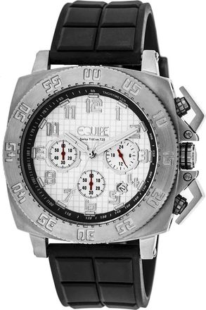 EQUIPE Tritium Push Chronograph White Dial Mens Watch ET307