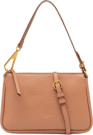 Gianni Chiarini Compact Rectangular Handbag With Textured Leather Finish