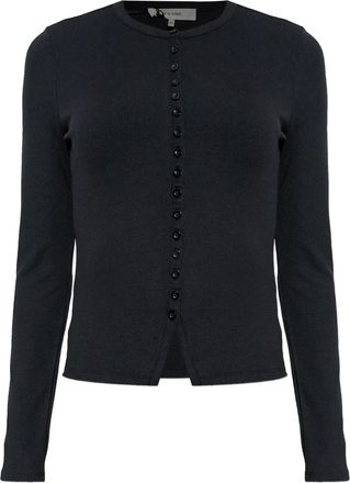 Frame Denim Cardigan in maglia con bottoni - Nero