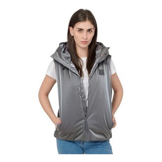 Rains Dames, Jassen, Grijs, Maat: XL Fleece