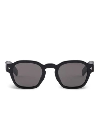 Prada Occhiali da sole geometrici - Nero