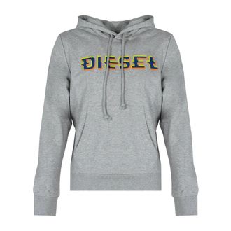 Diesel Ginn Hood - Sweatshirts & Hoodies - Hombre - Gris - M