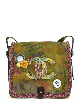 Chanel Borsa a spalla Graffiti 2015 - Verde