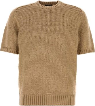 Prada Camel Wool Sweater