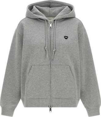 Carhartt Work in Progress Jassen - Dames - Vesten met rits - Grijs - M - Hoodies & sweatvesten