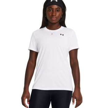 Under Armour Trainingsshirt UNDER ARMOUR TECH SSC - SOLID, Damen, Gr. XXL, wei&szlig;,, schwarz, Obermaterial: 100% Polyester, Shirts Trainingsshirt, f&uuml;r vielseitige Akt