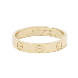 Cartier Yellow Gold Yellow Gold (18K) Band Ring (Pre-Owned)