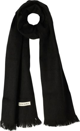 Alpaca Loca Accessoires, Dames, Zwart, ONE Size, Wol, Slim Sjaal