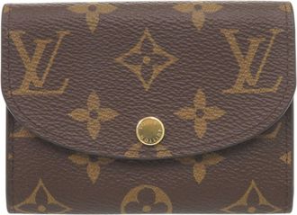 Louis Vuitton Brown Fuchsia Monogram Monogram Wallet (Bi-Fold) (Pre-Owned)