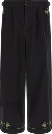 Bode Cotton Casual Mens Pants