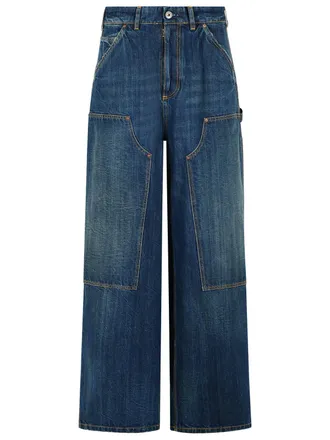 Maison Margiela Blaue Baumwolljeans Carpenter von Maison Margiela
