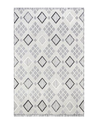 nuLOOM Nuloom Madge Contemporary Tiled Fringe Area Rug