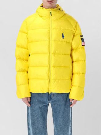 Polo Ralph Lauren hawthorne flag hooded bomber jacket ripstop
