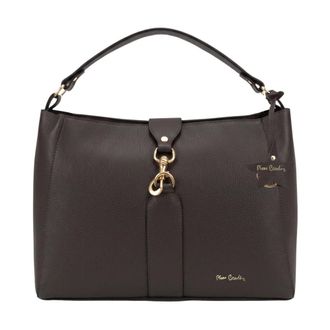 Pierre Cardin Dollaro Handtas - Dames - Handtassen - Bruin - ONE Size - Leer - Tassen