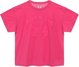 Boys Lie Rose Boyfriend Tee In Pink