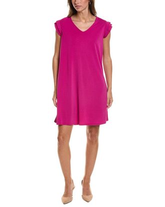 Adrianna Papell Moss Crepe Shift Dress