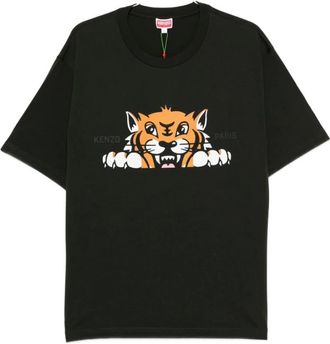 Kenzo Hombre, Camisetas, Verde, Talla: S