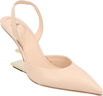 Fendi Fendi Womens Calfskin Leather First Slingback, Never Worn (Authentic Pre- Loved)