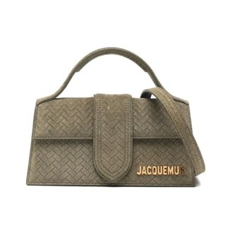 Jacquemus Handbags, female, Green, ONE SIZE, Le Bambino Leather Handbag
