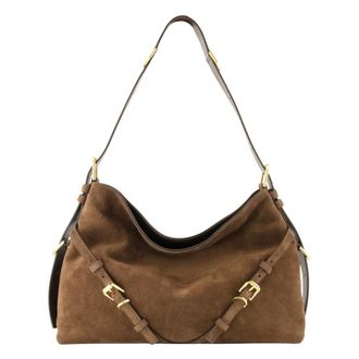 Givenchy Voyou Medium Bag - female - Givenchy - Shoulder Bags - Brown - ONE SIZE - Bags