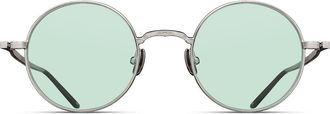 Matsuda M3087 PW2 Mens Sunglasses Silver Size 46
