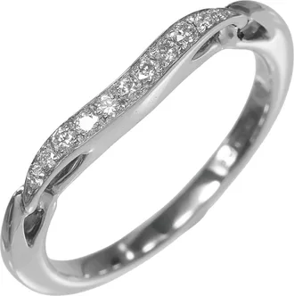 Bulgari Platinum 950 Band Ring (Pre-Owned)