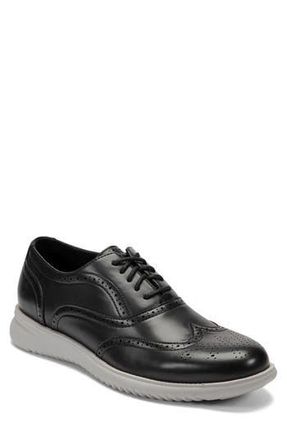 Kenneth Cole Reaction Lace-Up Hybrid Oxford in Black at Nordstrom Rack, Size 10.5