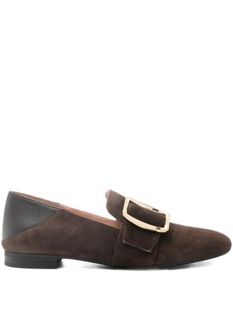 Bally Boucle round-toe loafers - Brown