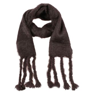 Jil Sander Winter Scarves, female, Brown, ONE SIZE, Beige Scarf Collection